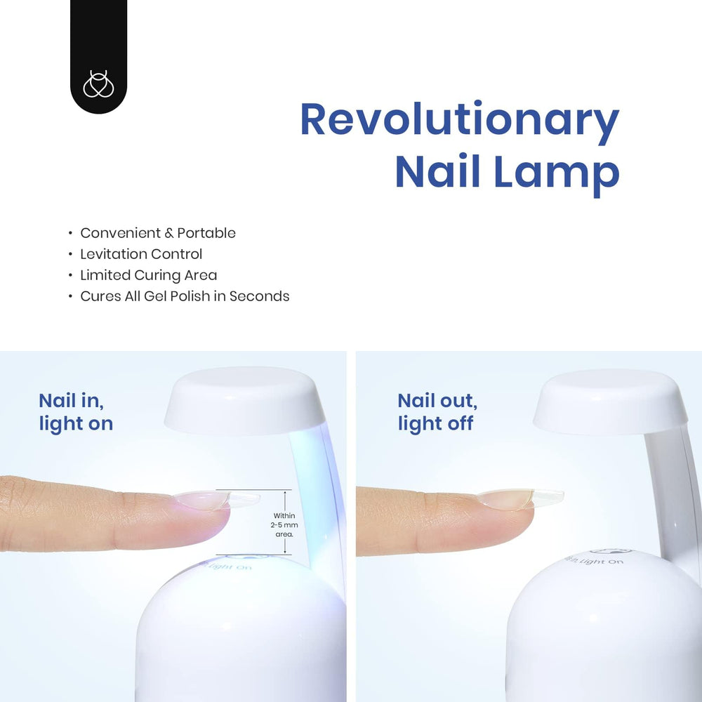 Beetles Gel Nail Kit PMMA tips offer breathable durability