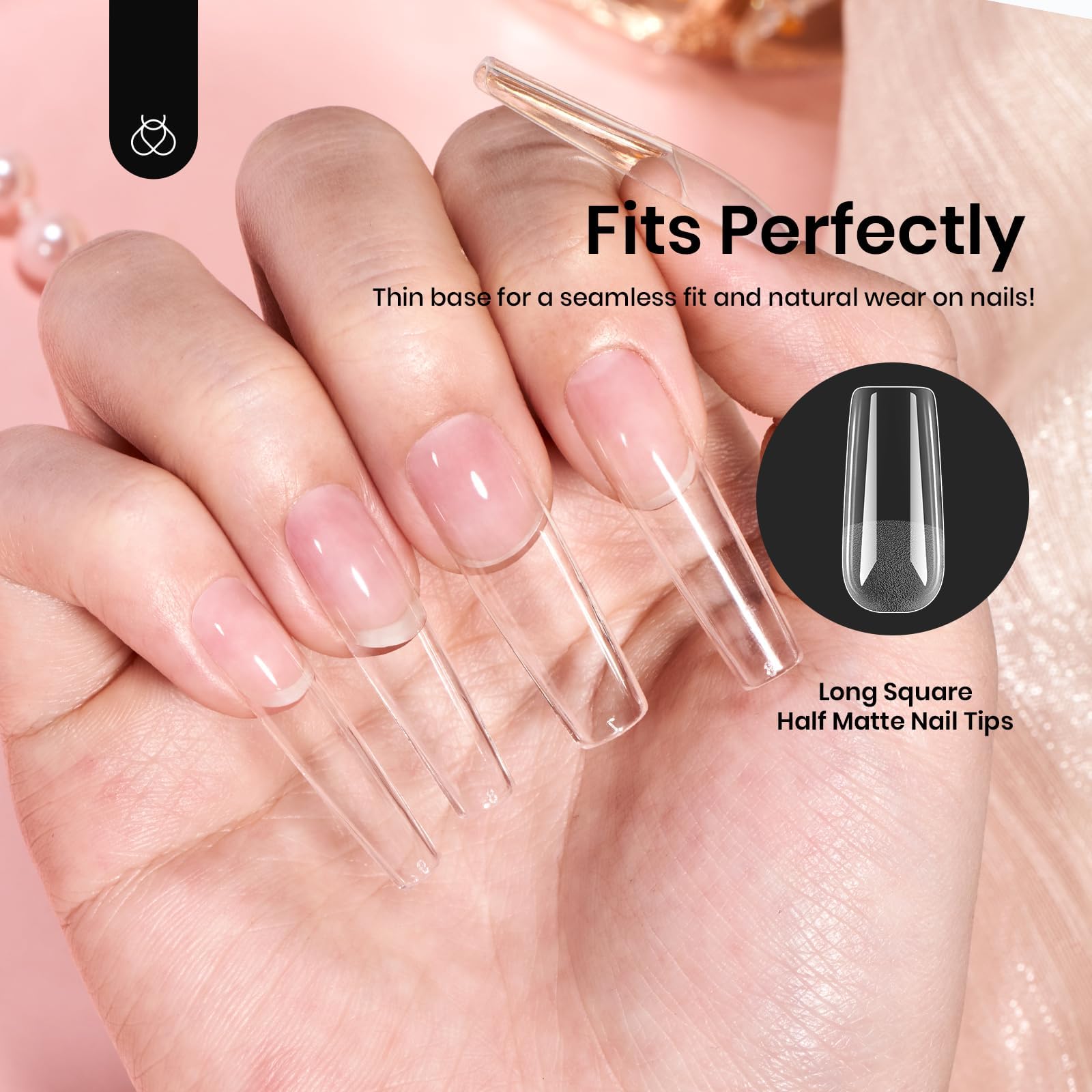 Beetles Gel Nail Tips resistentes a roturas para uso profesional.