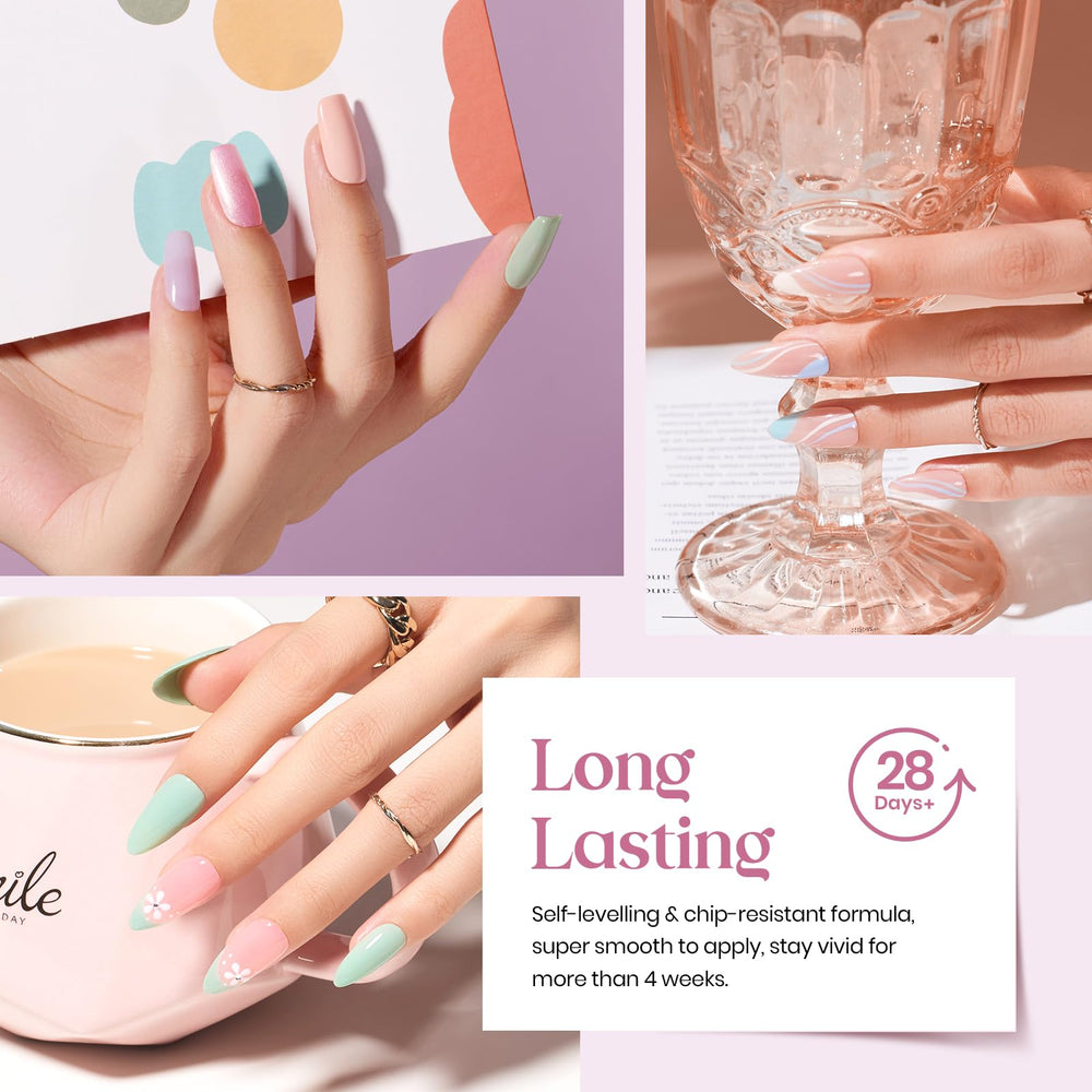 Beetles Healing Elixir — nuances pastel et paillettes pour des looks polyvalents.