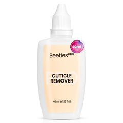 Beetles Pro Cuticle Remover, frasco de 40 ml, facilita la preparación de uñas para manicura profesional.