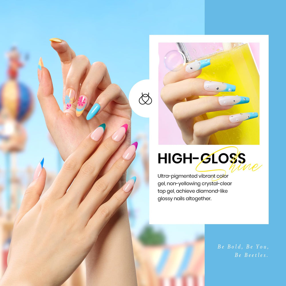 Beetles Gel Polish sin olores fuertes para una aplicación agradable.