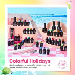 Beetles Glossy Top Coat adds high shine and smooth finish.