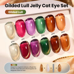 Beetles Gel Polish imantación ojos gato, crea efectos variables con imán.