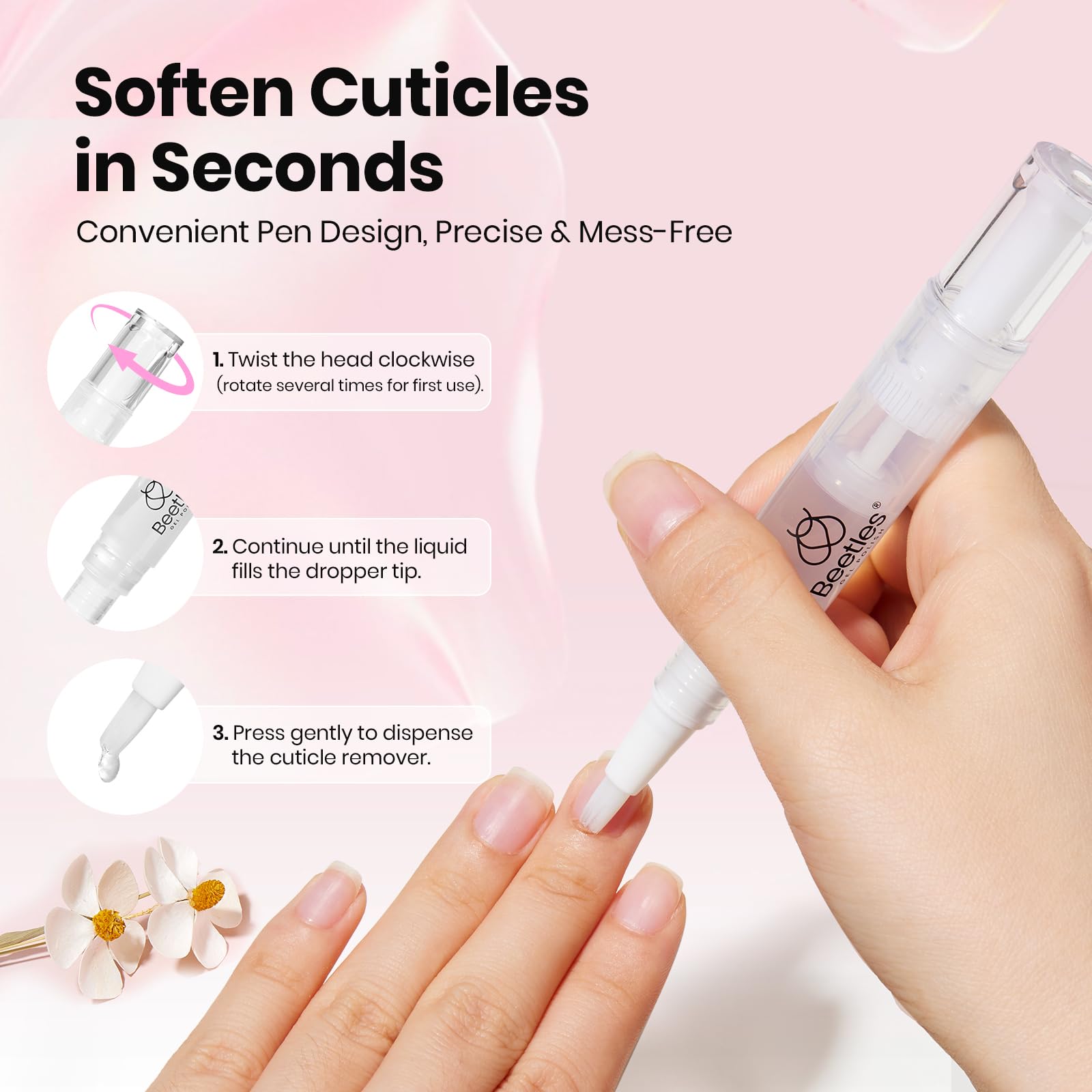 Beetles estuche de almacenamiento para herramientas de manicura