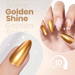 Beetles Mirror Gold, ideal para ideas de looks para fiestas y noche.