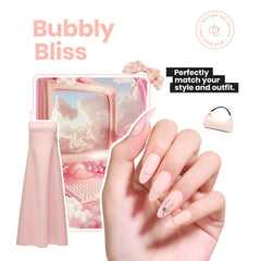 Beetles Bubble Bliss capa base que nivela rugosidades para uñas lisas.