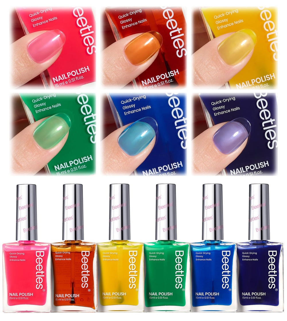Beetles Gel Polish brillo duradero para fiestas