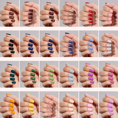Beetles Press On Nails Kit glitter: uñas con brillo duradero para ocasiones