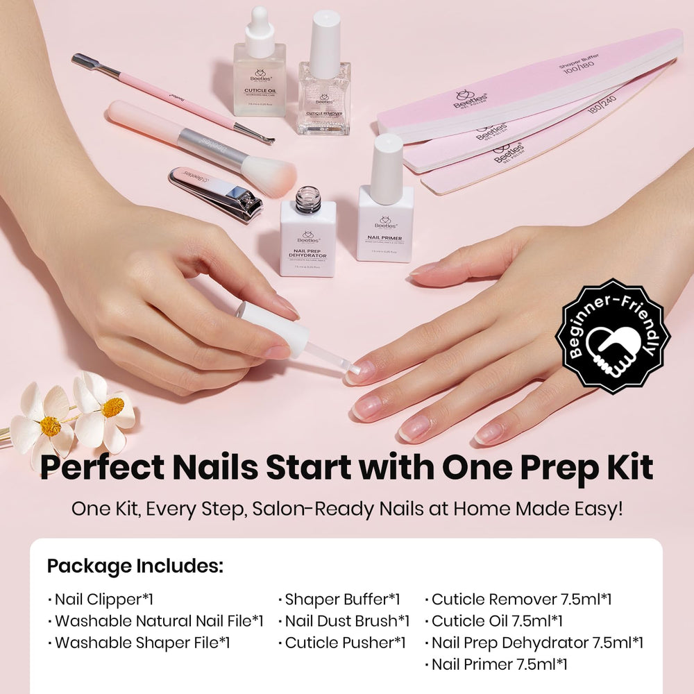 Beetles Primer de uñas facilita la adherencia para resultados duraderos
