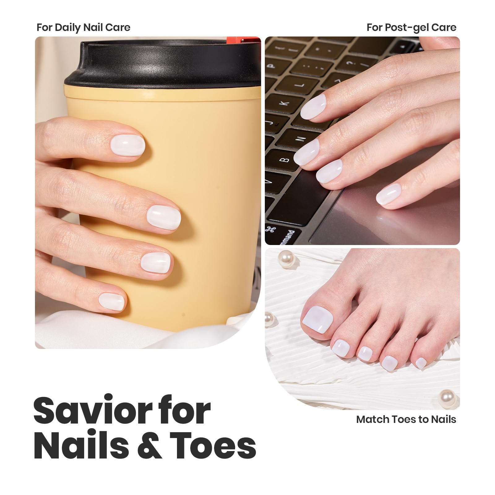 Regalo ideal para mujeres y niñas que cuidan sus uñas.