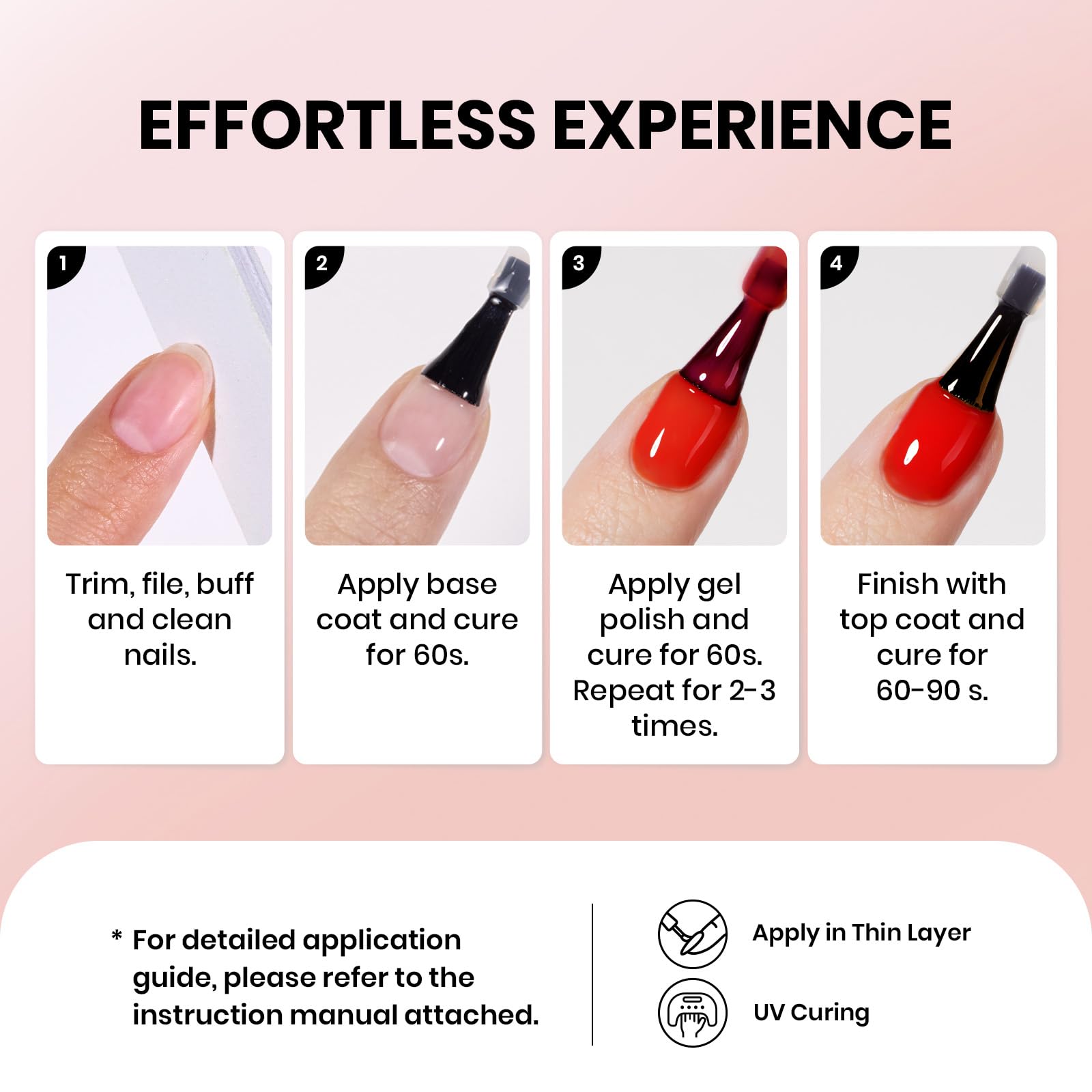 Beetles Rojo Gel Uñas: ideal para uso diario y eventos.