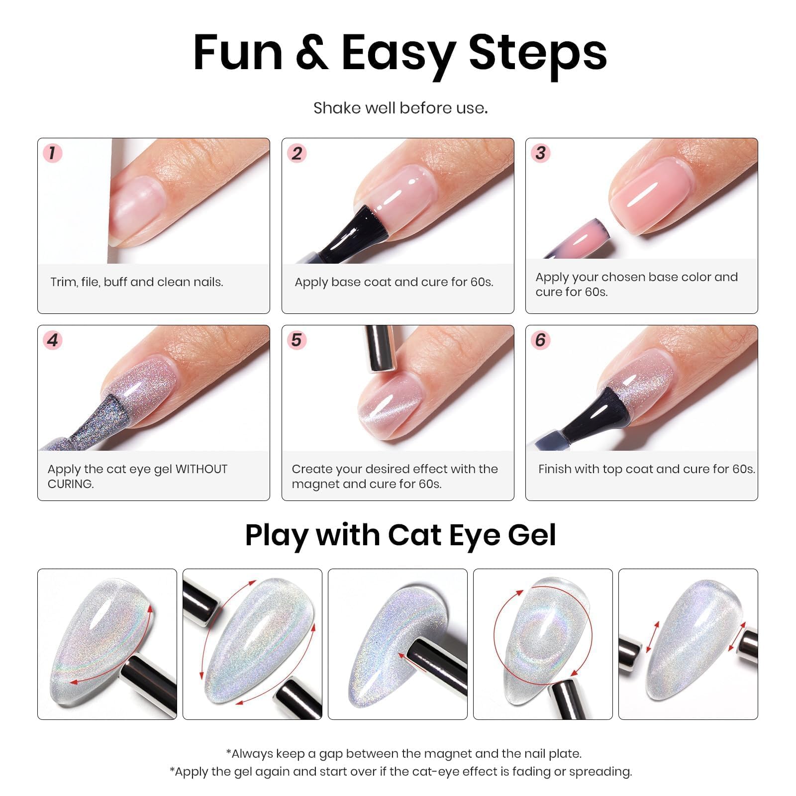 Beetles Silver Cat Eye: consejos de aplicación para mejores resultados