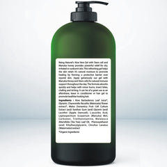 Textura ligera de Being Naturals Aloe Vera Gel, absorción rápida