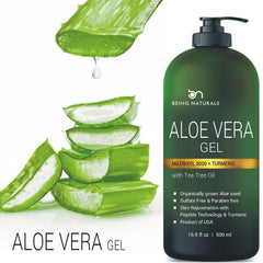 Being Naturals textura gel absorbente sin residuo al aplicar