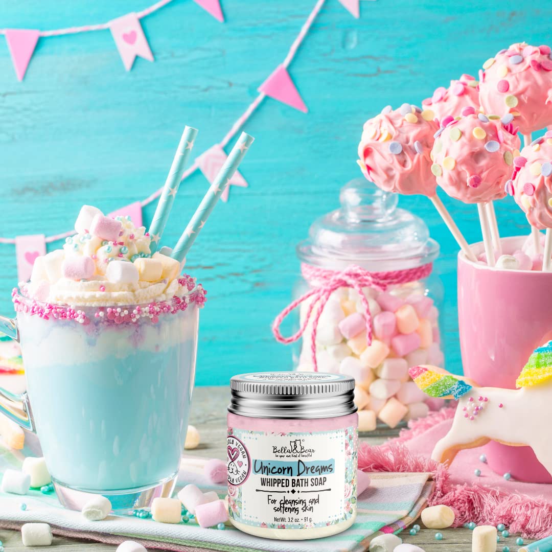 Bella y Bear Unicorn Dreams experiencia de aromaterapia en la ducha