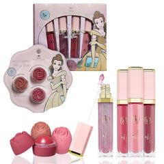 Belle Maison Disney bálsamo labial set, hidratación suave para labios.