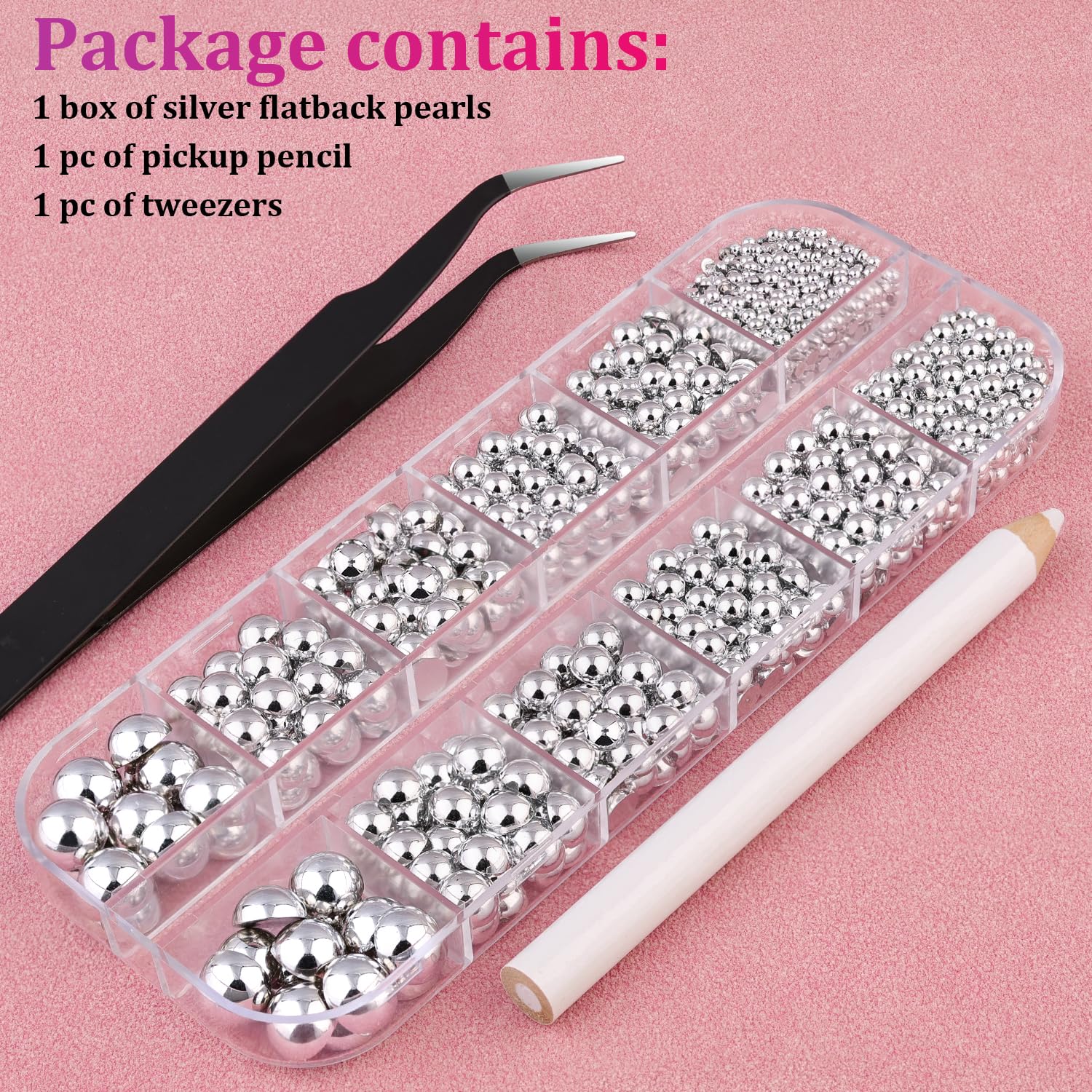 Belleboost accesorios incluidos: lápiz y pinzas para kit completo.