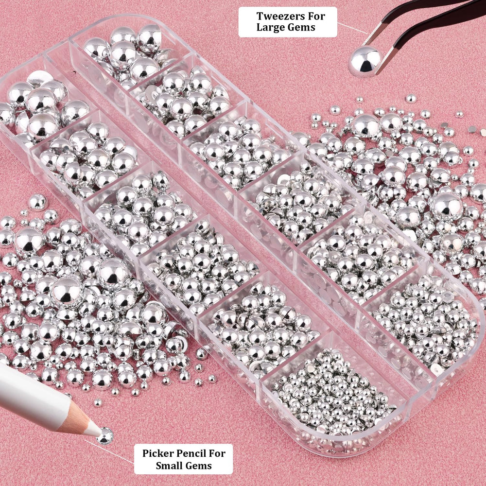 Belleboost pinzas precision para colocar gemas grandes con control.