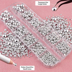 Belleboost pinzas precision para colocar gemas grandes con control.