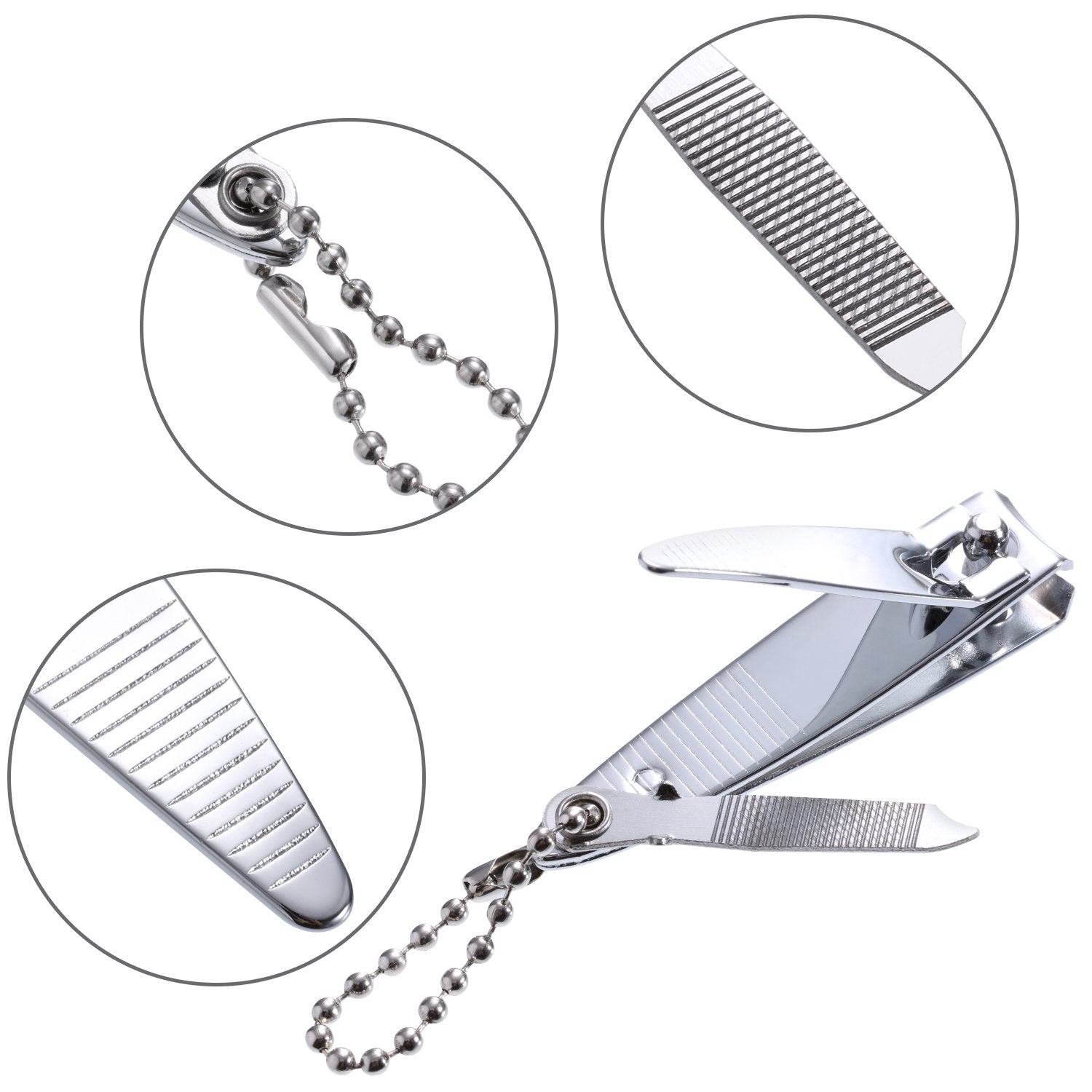 Estuche de viaje Bememo para transportar herramientas de manicura.