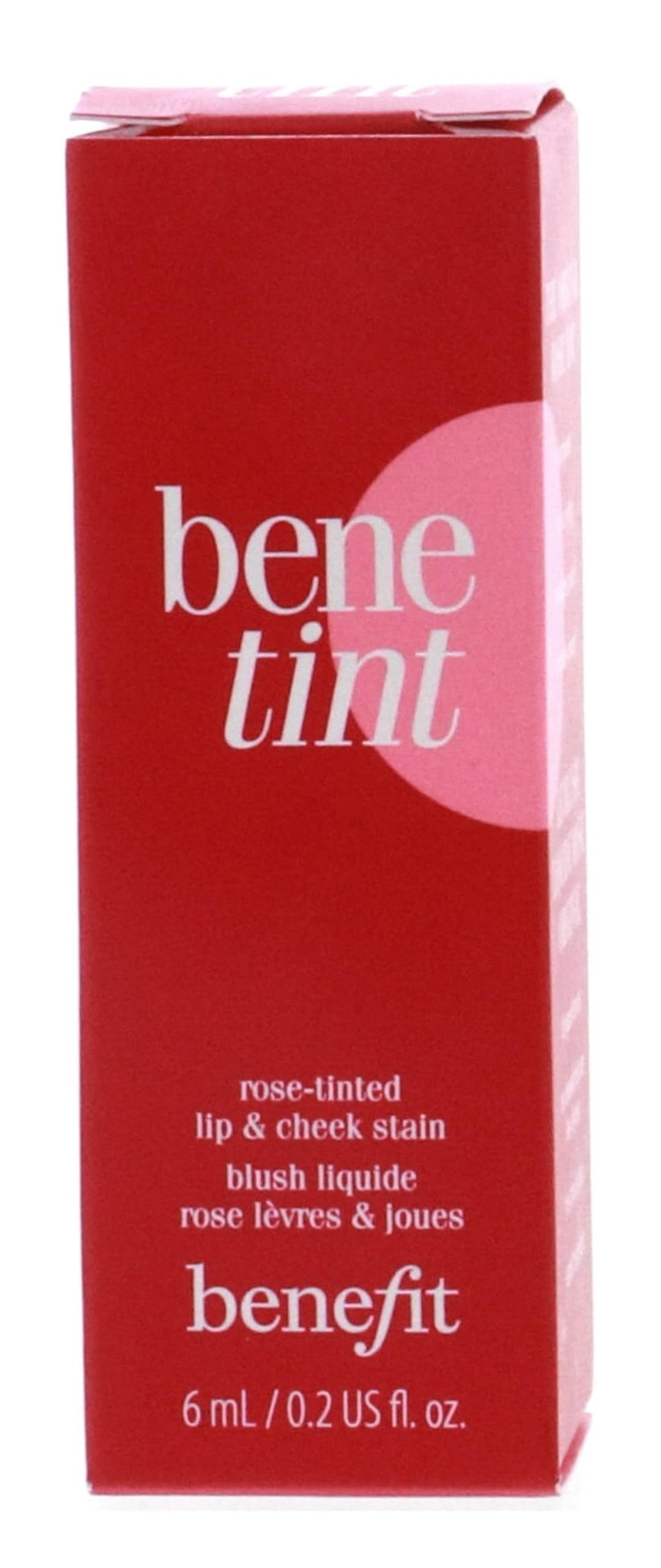 Benefit Bene Tint acabado rosado ideal para look de día.