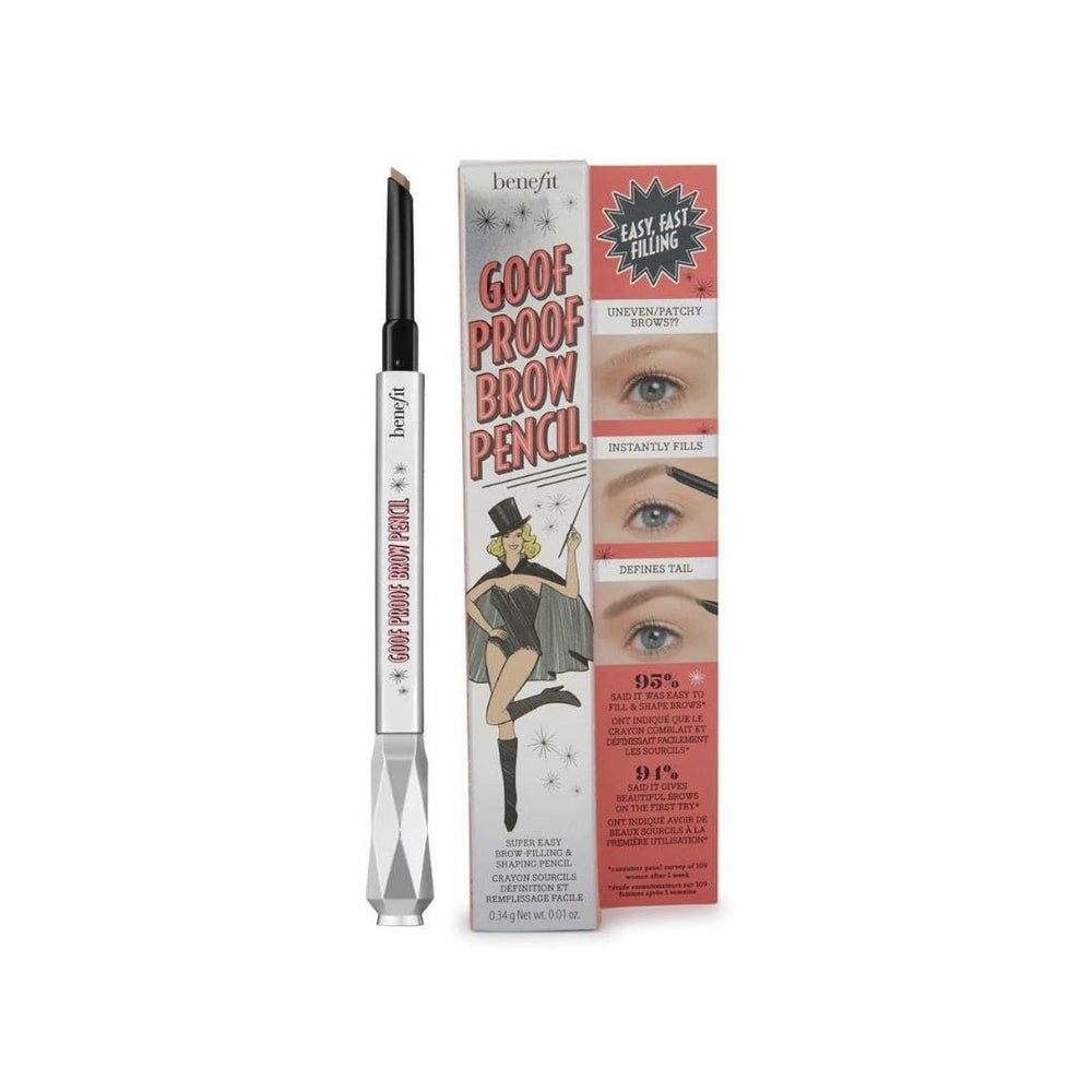Benefit Goof Proof Sourcils application quotidienne: tenue légère et définition des traits.