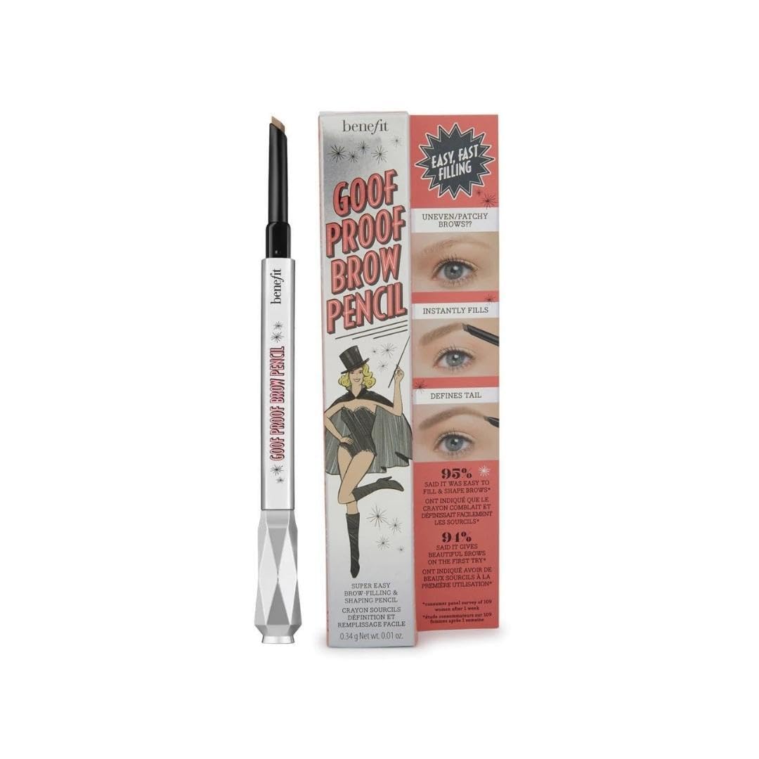 Benefit Goof Proof Sourcils Crayon Plein: application précise et durable.