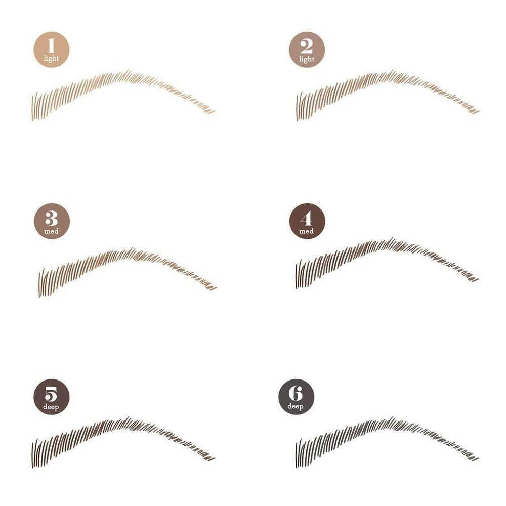 Beneficio Preciso para Cejas 6 Profundo: extremo giratorio retráctil.