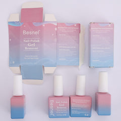 Kit BESNEL herramientas para uñas con lima y empuja-corte para retoques rápidos.