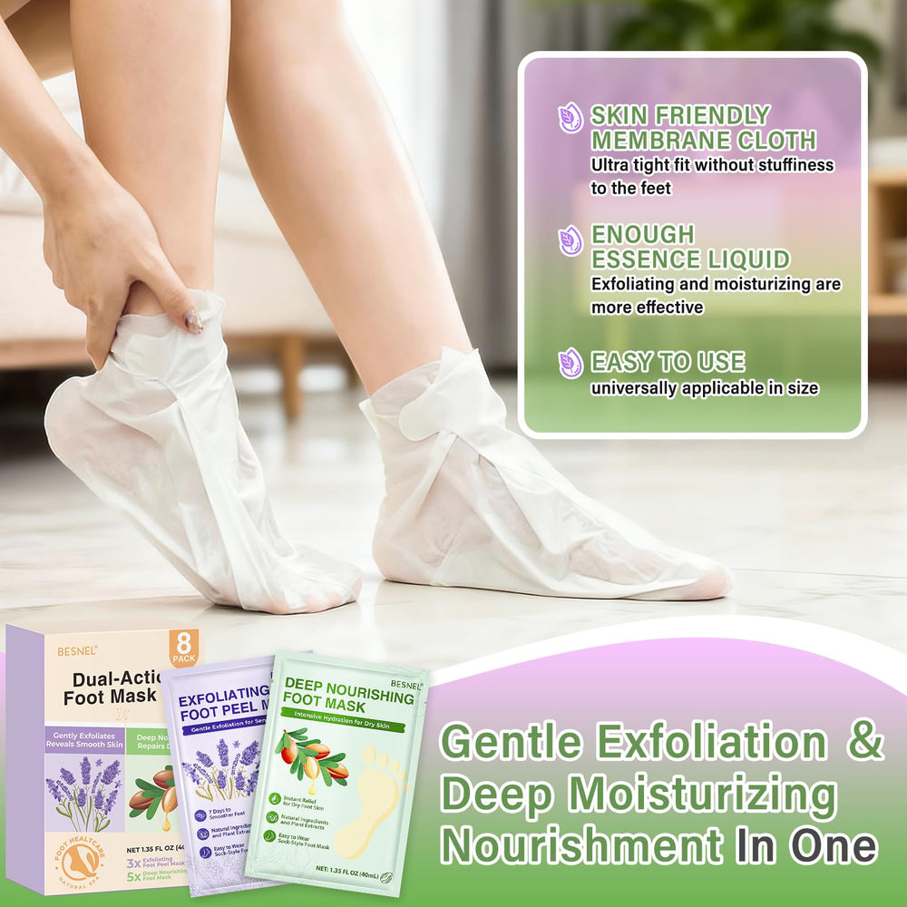 Besnel moisturizing masks deliver quick hydration and lasting softness.