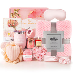 BestFlower cesta spa para mujer con regalo de Navidad, ideal para consentir a alguien especial.