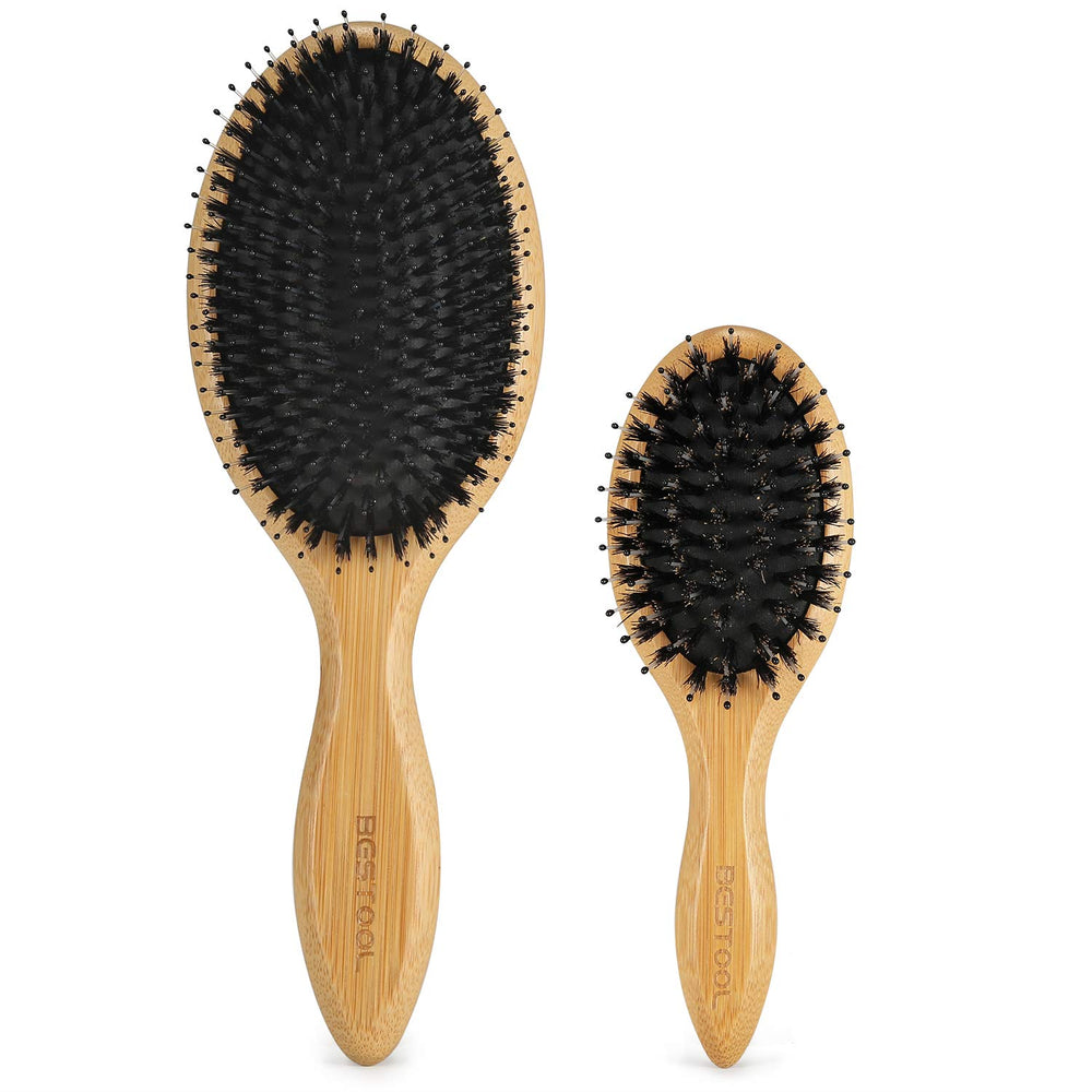 Cepillo BESTOOL talla regular desenreda y suaviza el cabello.