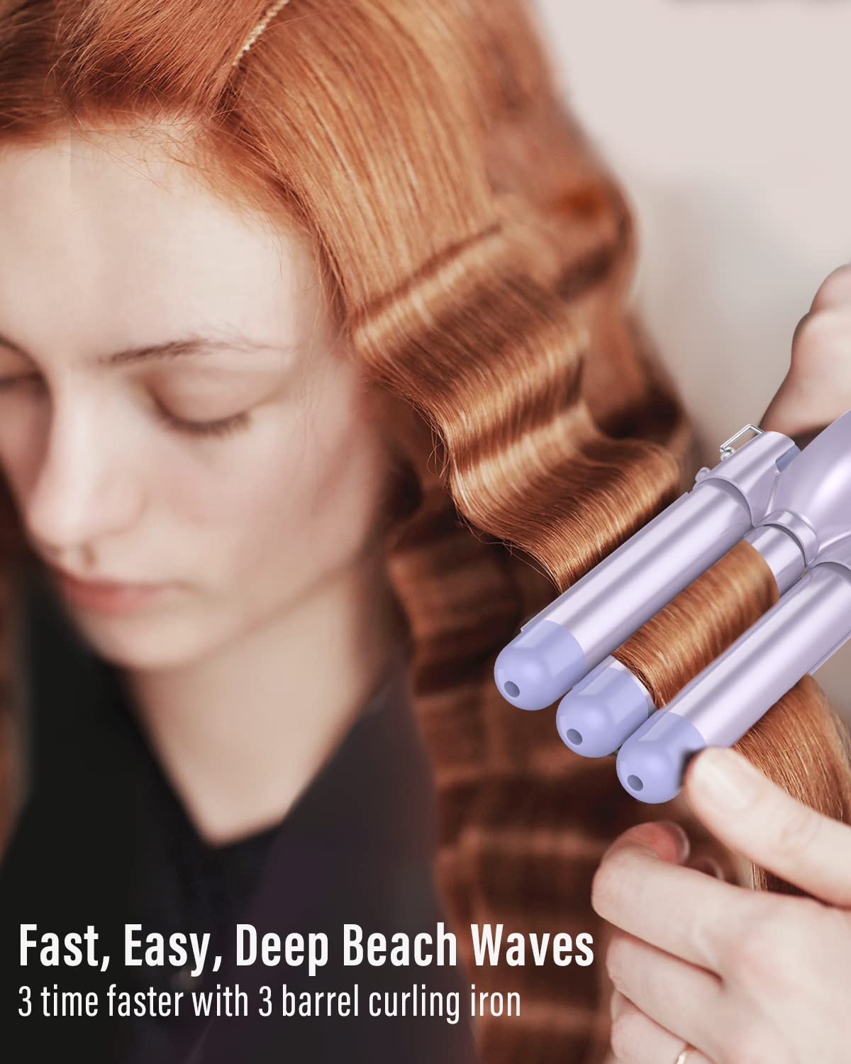 BESTOPE PRO Waver cinco estilos de rizos para peinados diarios.