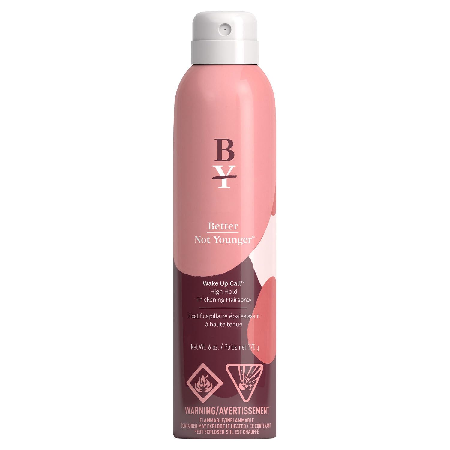 Better Not Younger aerosol para cabello engrosador con volumen instantáneo.