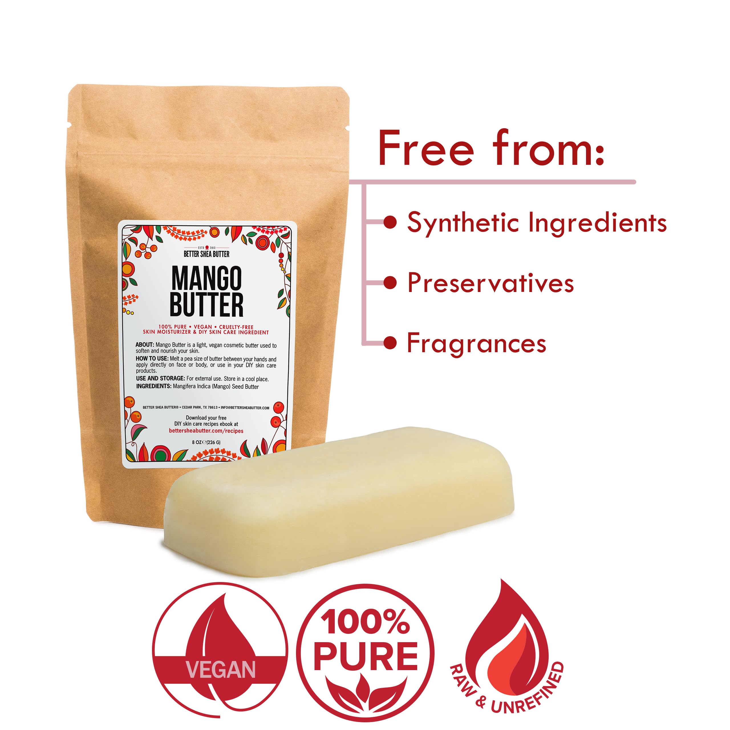 Better Shea Butter Mango: base suave para crema corporal
