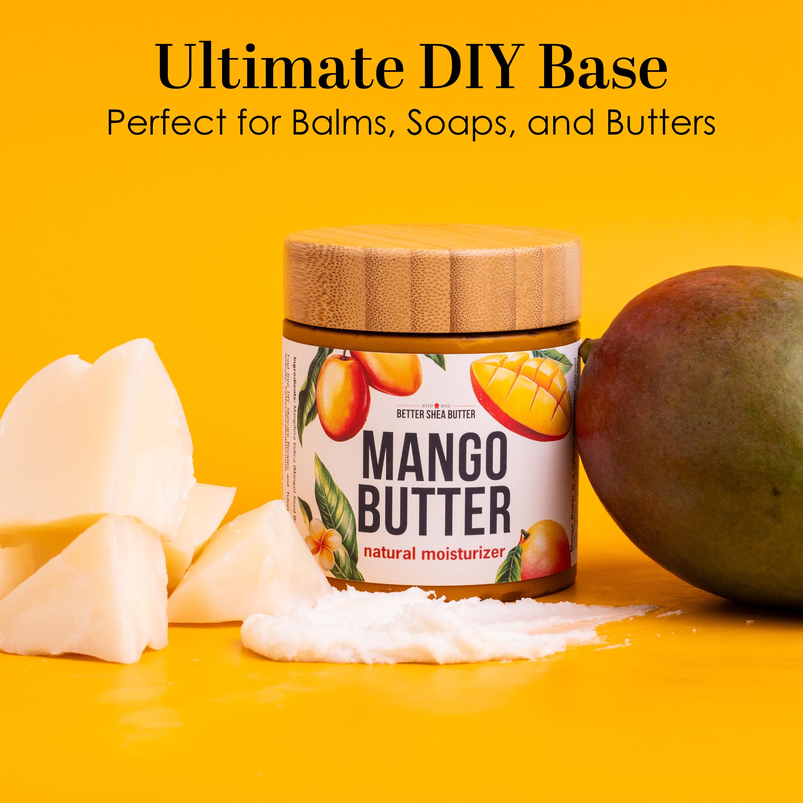 Better Shea Butter manteca de mango para cabello 4C, suavidad y brillo.