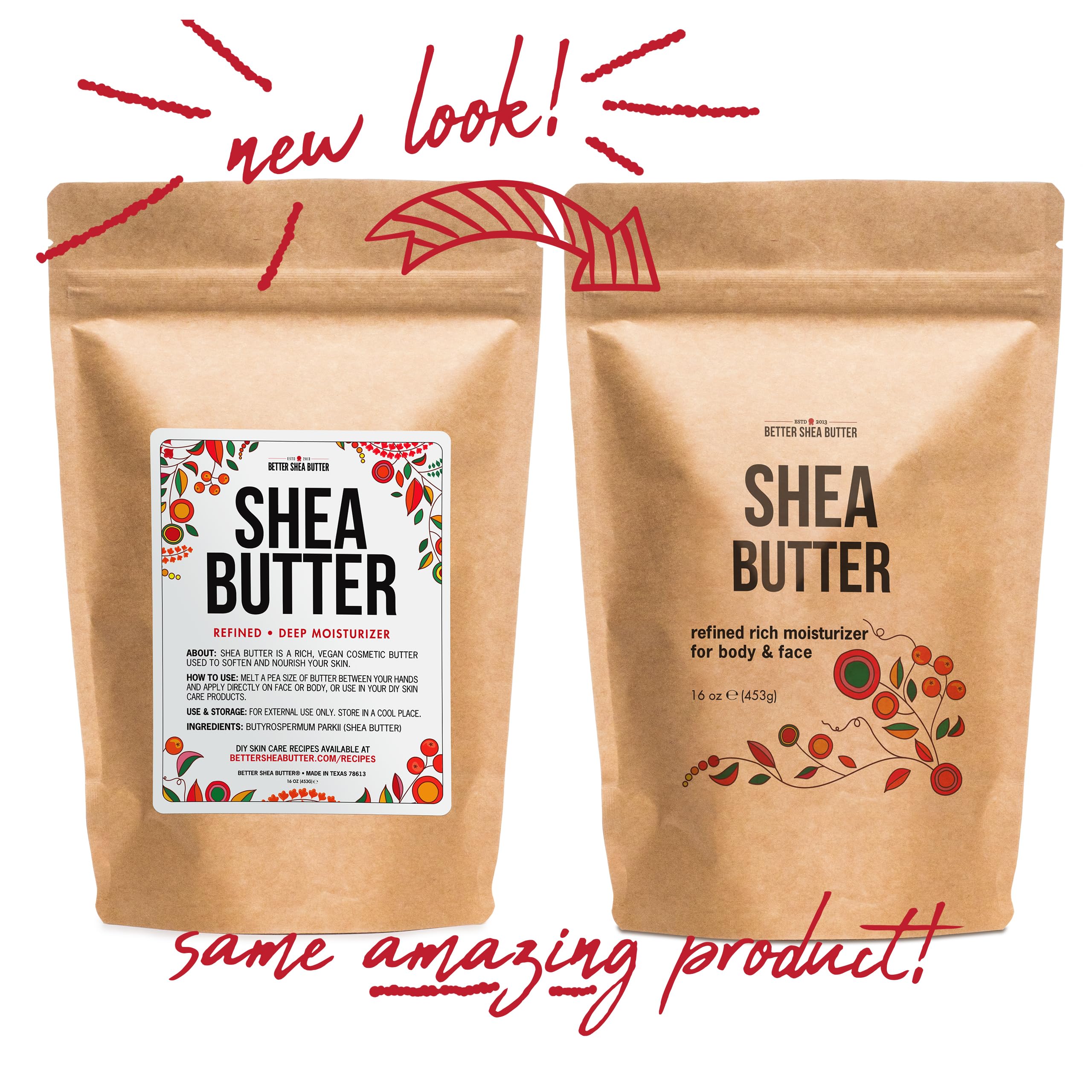 Better Shea Butter para cosmética casera, base nutritiva para cremas.