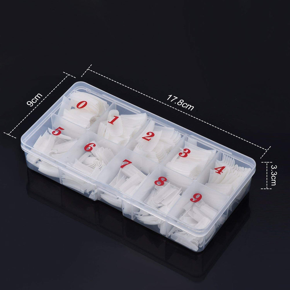 Beuniar material-abs-duradero, uñas resistentes para uso profesional.