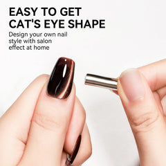 Bevimee Cat Eye: fórmula saludable y no tóxica para uñas.