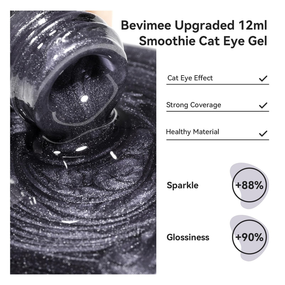 Bevimee ojo de gato efecto imantado facilita variar el diseño