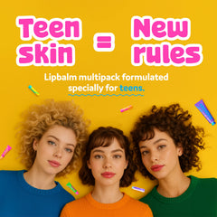BeYoutiful lip balm Blueberry delivers glossy moisture for after-school touchups