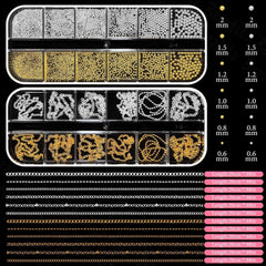 Bezztito 3D starburst nail charms add dimensional flair to manicures