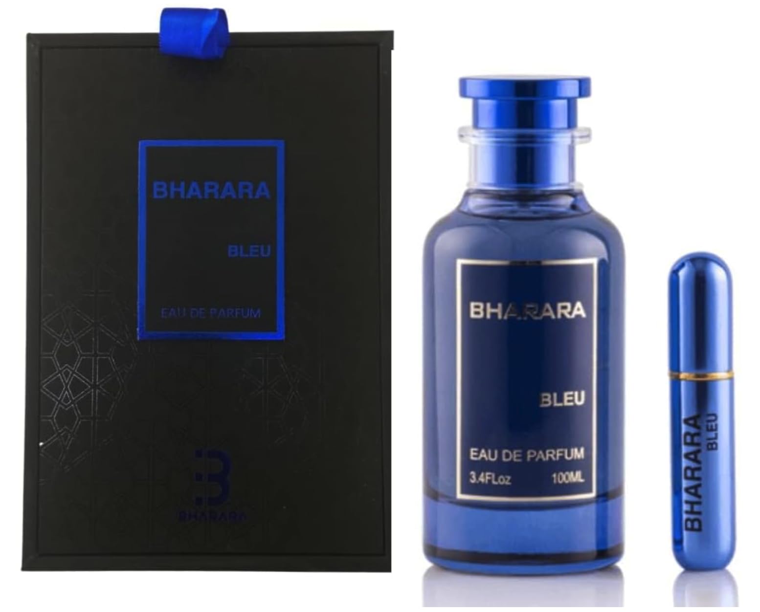 Bharara Bleu para hombre, botella lista para realzar presencia diaria