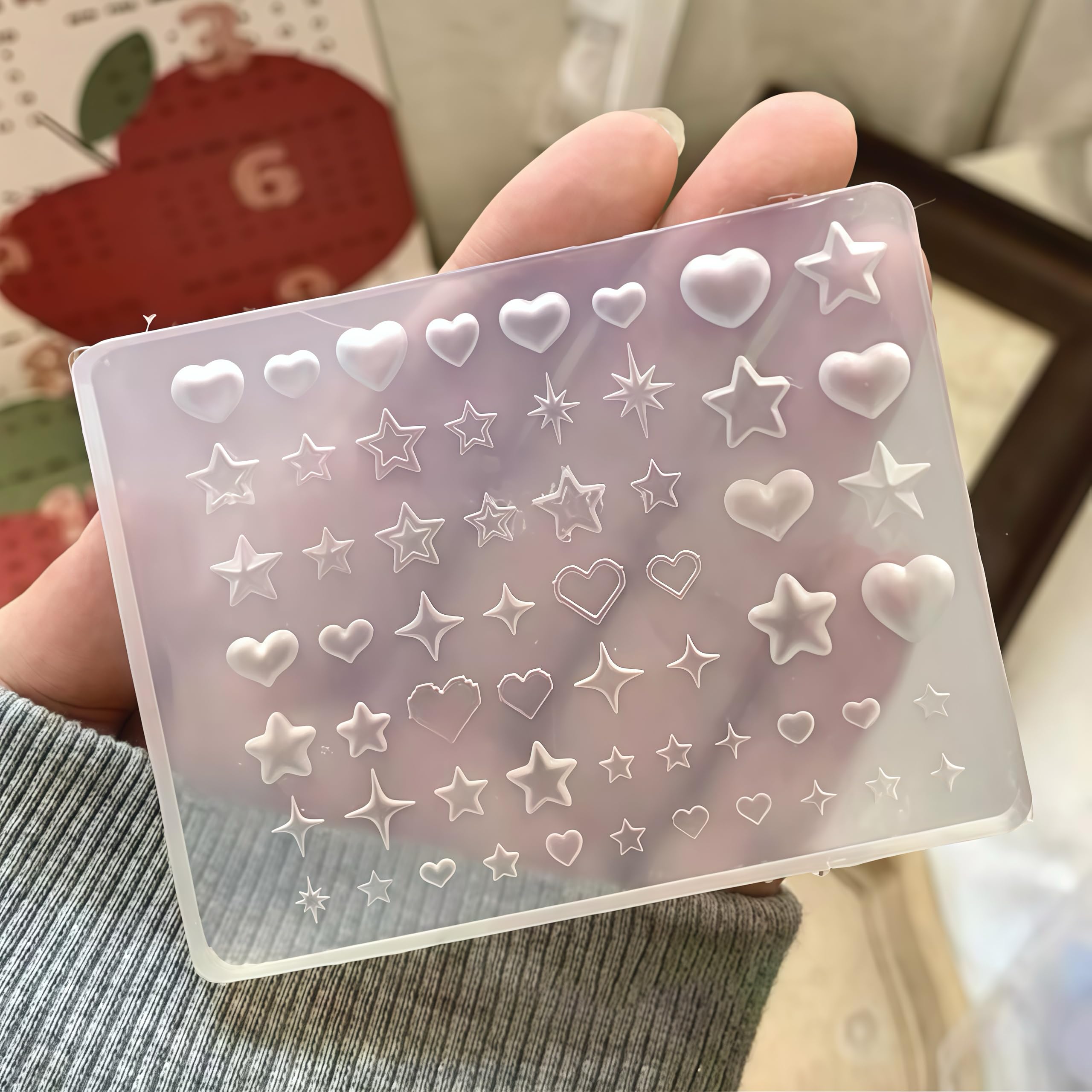 BHCCXZ desmolde fácil 3D para uñas, ahorro de tiempo en manualidades