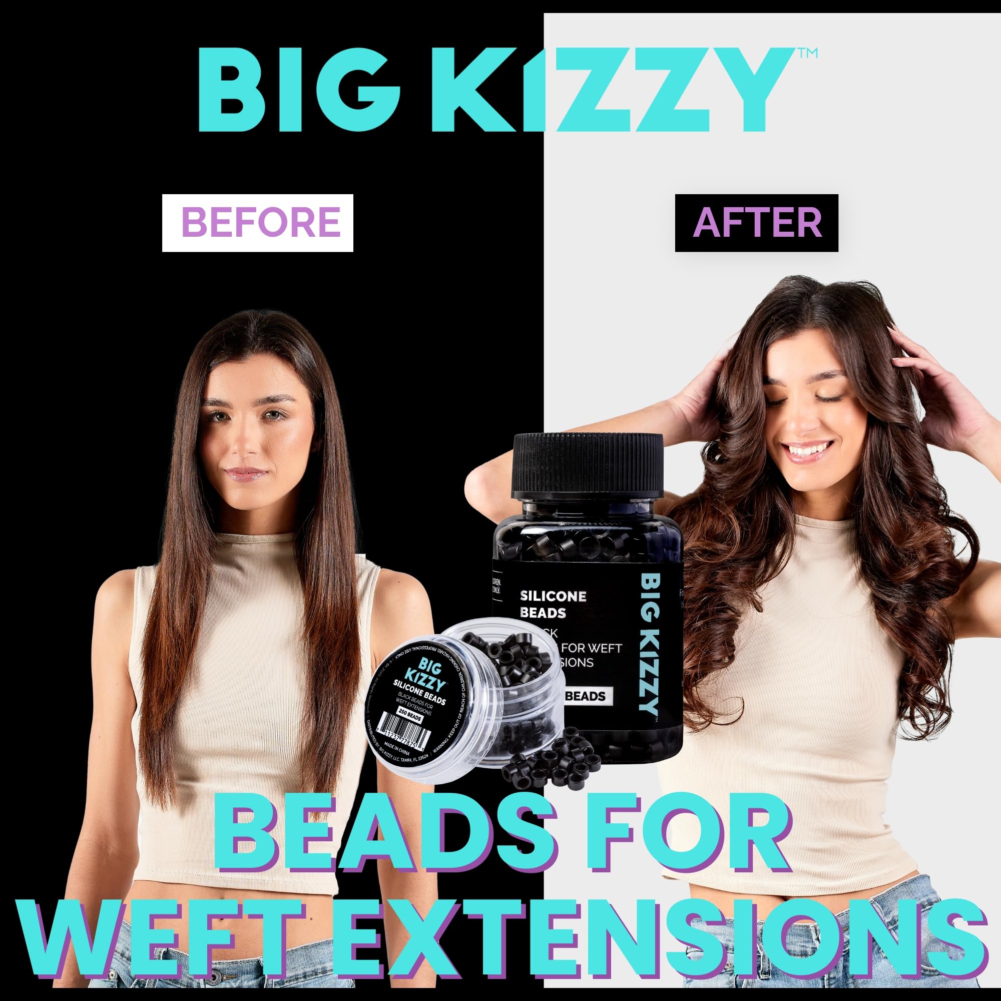 Compatibilidad de Big Kizzy con extensiones pelo