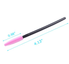 BIHRTC aplicador desechable de silicona para cejas, uso higiénico y sin doble inmersión.