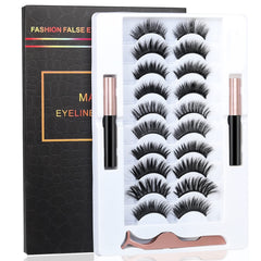 Pestañas 3D naturales de BILEYCHA para un look suave y cómodo.