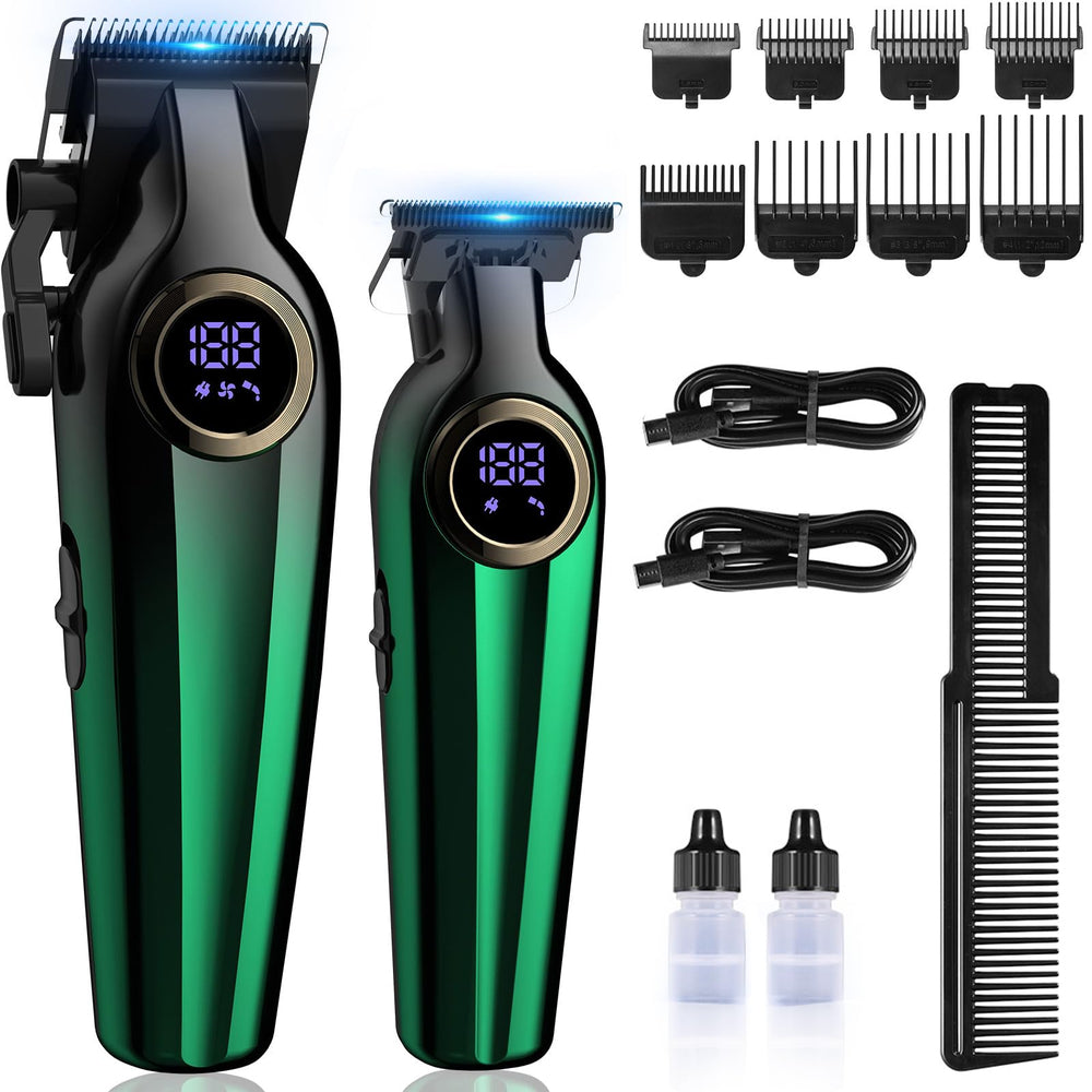 Billar Corta Pelo Profesional Verde: cuerpo compacto para un corte suave en casa.