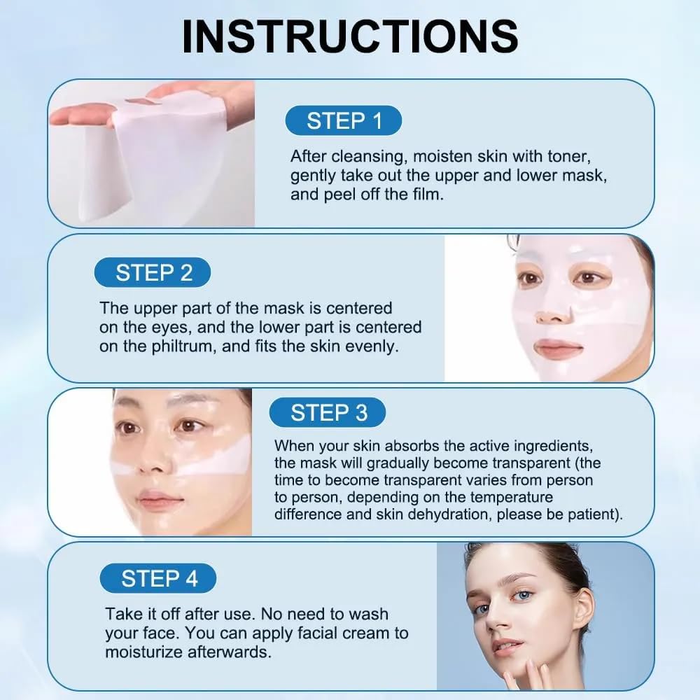 Bio-Colágeno Real Mascarilla Profunda Rosa textura suave que hidrata con delicadeza.