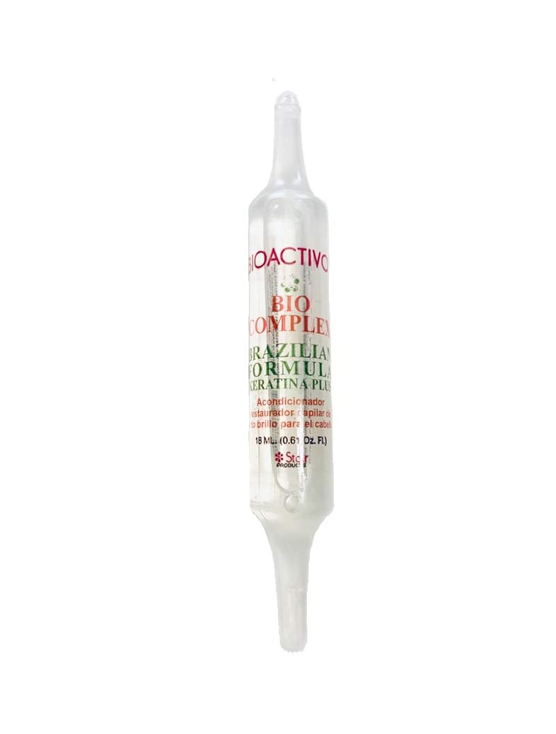 Bio Complex Fórmula Brasileña Keratina Plus Aplicación Cabello: tratamiento profundo